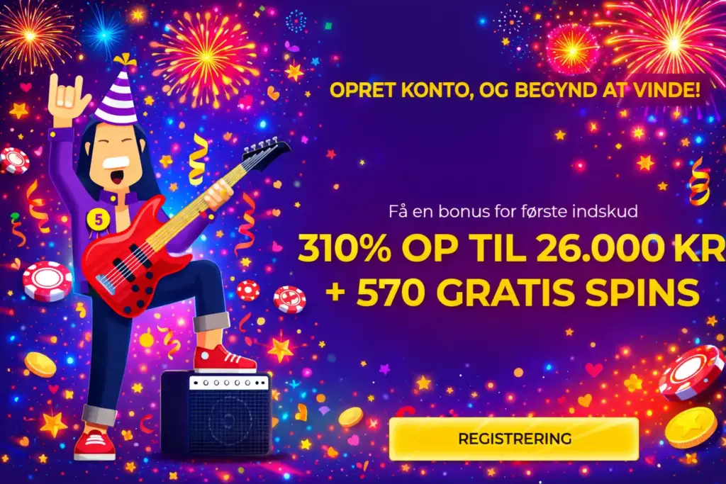 Velkomstbonus hos Rolling Slots Casino