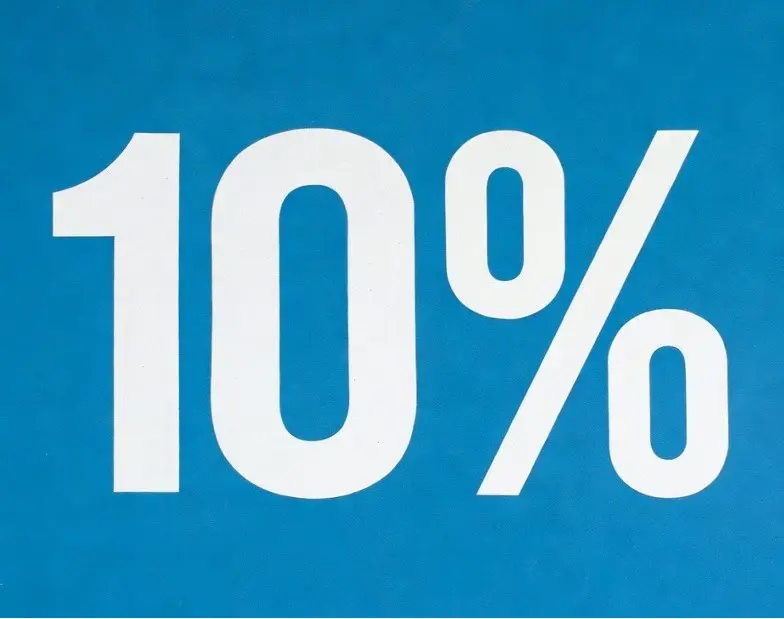 Cashback-bonus op til 10 %