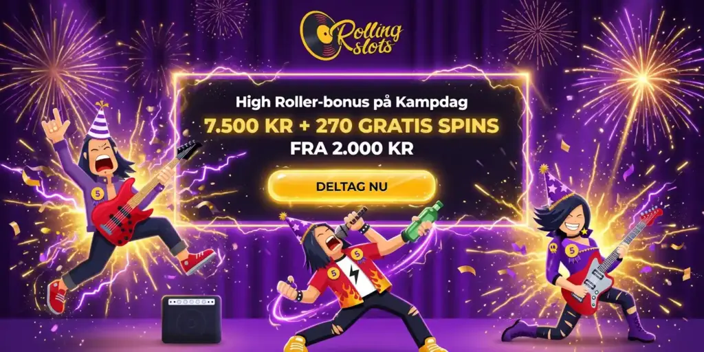 High Roller-bonus hos casinoet